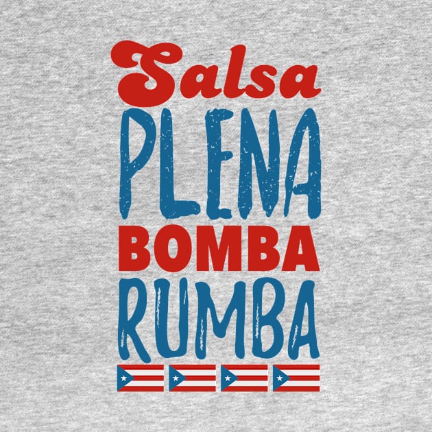 Salsa, Plena, Bomba, Rumba by verde